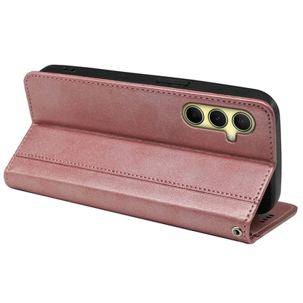 For Honor Magic7 Lite 5G / X9c 5G / X60 Pro 5G Case Hidden Magnetic Closure Calf Texture Leather Phone Cover