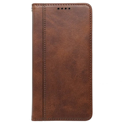 For Honor Magic7 Lite 5G / X9c 5G / X60 Pro 5G Case Hidden Magnetic Closure Calf Texture Leather Phone Cover
