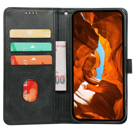 For Honor Magic7 Lite 5G / X9c 5G / X60 Pro 5G Case Calf Texture Leather Stand Book Style Phone Cover