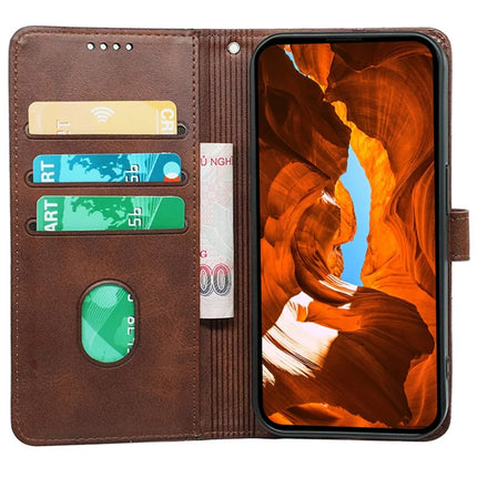 For Honor Magic7 Lite 5G / X9c 5G / X60 Pro 5G Case Calf Texture Leather Stand Book Style Phone Cover
