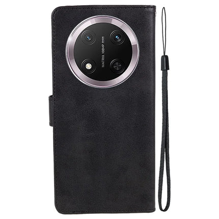 For Honor Magic7 Lite 5G / X9c 5G / X60 Pro 5G Case PU Leather Wallet Protective Phone Cover Calf Texture