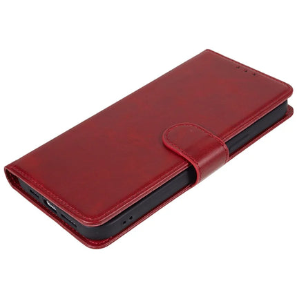 For Honor Magic7 Lite 5G / X9c 5G / X60 Pro 5G Case PU Leather Wallet Protective Phone Cover Calf Texture