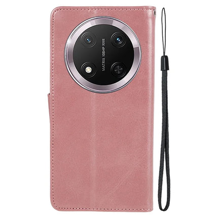For Honor Magic7 Lite 5G / X9c 5G / X60 Pro 5G Case PU Leather Wallet Protective Phone Cover Calf Texture