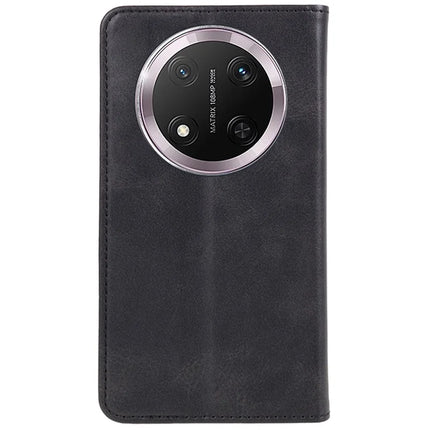 For Honor Magic7 Lite 5G / X9c 5G / X60 Pro 5G Case Strong Magnetic PU Leather Phone Cover Calf Texture