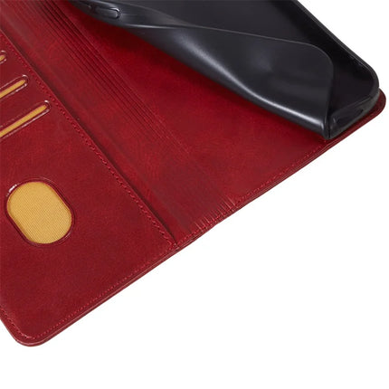 For Honor Magic7 Lite 5G / X9c 5G / X60 Pro 5G Case Strong Magnetic PU Leather Phone Cover Calf Texture