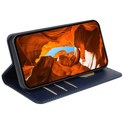 For Honor Magic7 Lite 5G / X9c 5G / X60 Pro 5G Case Strong Magnetic PU Leather Phone Cover Calf Texture