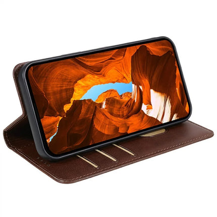 For Honor Magic7 Lite 5G / X9c 5G / X60 Pro 5G Case Strong Magnetic PU Leather Phone Cover Calf Texture