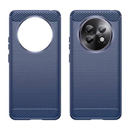 For Realme 13+ 5G Case Carbon Fiber Texture Brushed Phone Back Cover