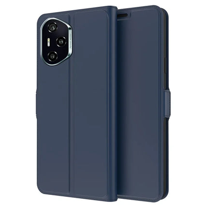 For Honor 300 Pro / 300 Ultra Case Shockproof TPU Inner Shell Leather Phone Cover Card Slot - Blue