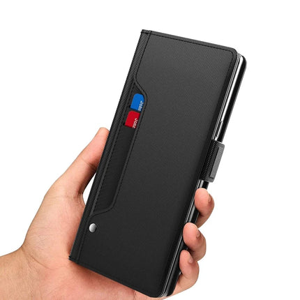 For Honor X9c Smart 5G / X60 5G Case Stand PU Leather Phone Cover Card Holder Mirror