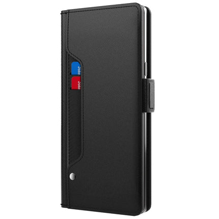 For Honor X9c Smart 5G / X60 5G Case Stand PU Leather Phone Cover Card Holder Mirror