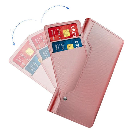 For Honor X9c Smart 5G / X60 5G Case Stand PU Leather Phone Cover Card Holder Mirror