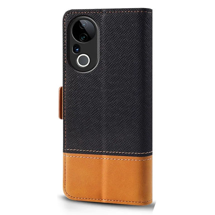 For Honor X9c Smart 5G / X60 5G Case Color Splicing PU Leather Wallet Phone Cover