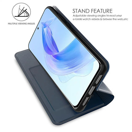 For Honor X9c Smart 5G / X60 5G Case PU Leather Phone Cover with Card Holder Stand Magnetic Closure