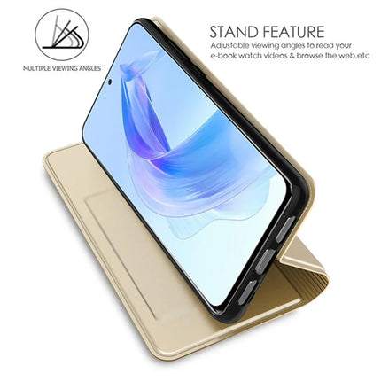 For Honor X9c Smart 5G / X60 5G Case PU Leather Phone Cover with Card Holder Stand Magnetic Closure