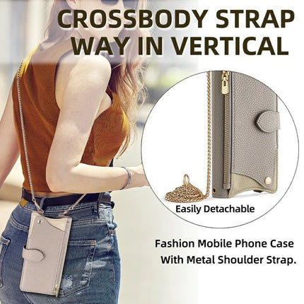For Honor 300 Pro Leather Case Wallet Stand Cover Irregular Tail Style with Chain Strap