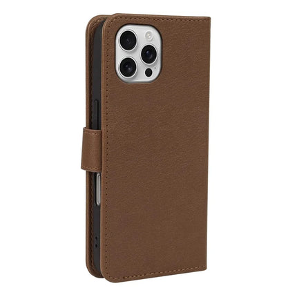 For iPhone 16 Pro Max Leather Case Wallet Stand Magnetic Closure Phone Cover