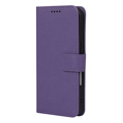 For iPhone 16 Pro Max Leather Case Wallet Stand Magnetic Closure Phone Cover