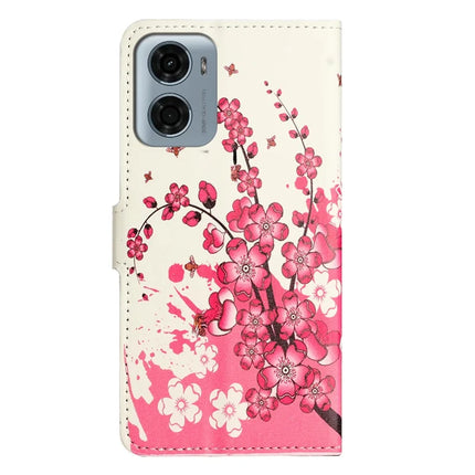 For Motorola Moto E15 4G  /  G05 4G Case Pattern Print PU Leather Wallet Phone Cover