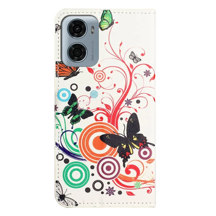 For Motorola Moto E15 4G  /  G05 4G Case Pattern Print PU Leather Wallet Phone Cover