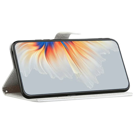 For Motorola Moto G15 4G  /  G15 Power 4G Case Pattern Print PU Leather Wallet Phone Cover Cross Texture