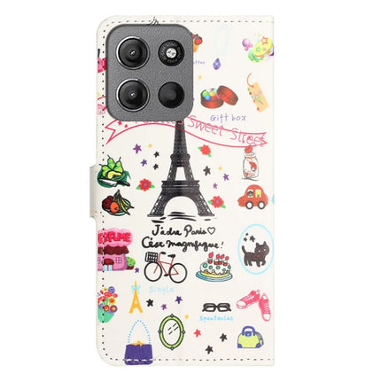 For Motorola Moto G15 4G  /  G15 Power 4G Case Pattern Print PU Leather Wallet Phone Cover