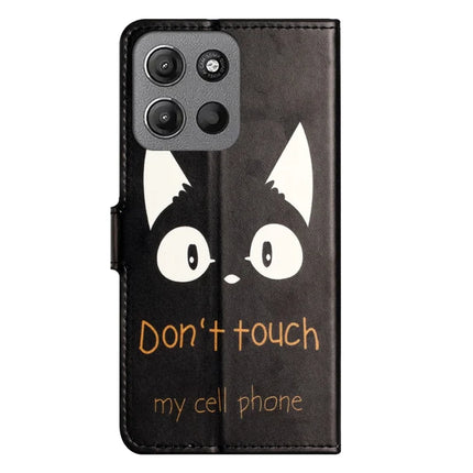 For Motorola Moto G15 4G  /  G15 Power 4G Case Pattern Print PU Leather Wallet Phone Cover