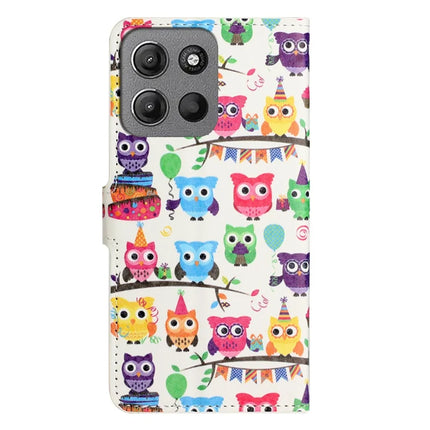 For Motorola Moto G15 4G  /  G15 Power 4G Case Pattern Print PU Leather Wallet Phone Cover