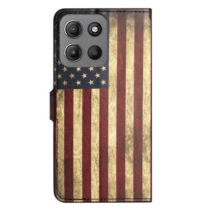 For Motorola Moto G15 4G  /  G15 Power 4G Case Pattern Print PU Leather Wallet Phone Cover