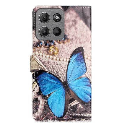 For Motorola Moto G15 4G  /  G15 Power 4G Case Pattern Print PU Leather Wallet Phone Cover