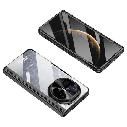 For Huawei Mate X6 Case Electroplating PC Folding Phone Cover