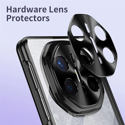 For Huawei Mate X6 Case Electroplating PC Folding Phone Cover