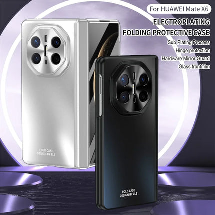 For Huawei Mate X6 Phone Case Hard PC Shockproof Cover with Front Screen Film