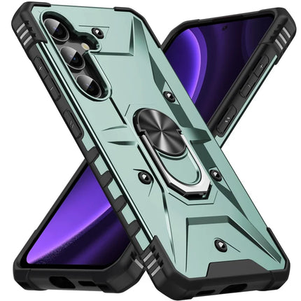For Samsung Galaxy A16 5G  /  4G Case PC+ TPU Anti-Drop Phone Cover with Ring Kickstand