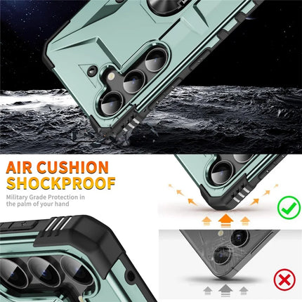 For Samsung Galaxy A16 5G  /  4G Case PC+ TPU Anti-Drop Phone Cover with Ring Kickstand
