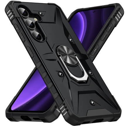 For Samsung Galaxy A16 5G  /  4G Case PC+ TPU Anti-Drop Phone Cover with Ring Kickstand