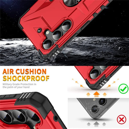 For Samsung Galaxy A16 5G  /  4G Case PC+ TPU Anti-Drop Phone Cover with Ring Kickstand