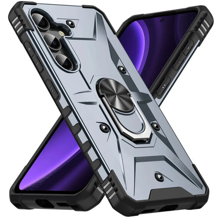 For Samsung Galaxy A16 5G  /  4G Case PC+ TPU Anti-Drop Phone Cover with Ring Kickstand