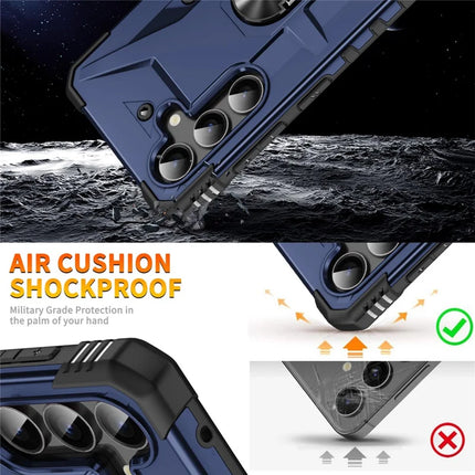 For Samsung Galaxy A16 5G  /  4G Case PC+ TPU Anti-Drop Phone Cover with Ring Kickstand