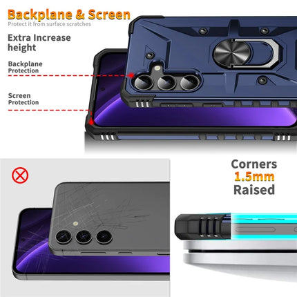 For Samsung Galaxy A16 5G  /  4G Case PC+ TPU Anti-Drop Phone Cover with Ring Kickstand