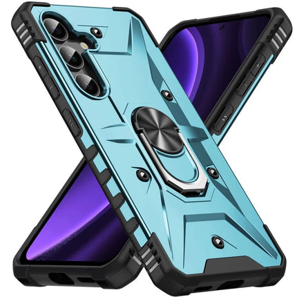 For Samsung Galaxy A16 5G  /  4G Case PC+ TPU Anti-Drop Phone Cover with Ring Kickstand