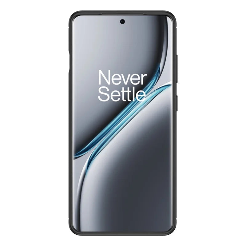 ShopCaseCart Slim Lightweight OnePlus Ace 5 5G Protective cover Litchi Texture TPU Flexible Phone Cover, Black