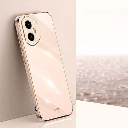 XINLI For Honor 300 Case TPU Phone Cover with Electroplating Frame