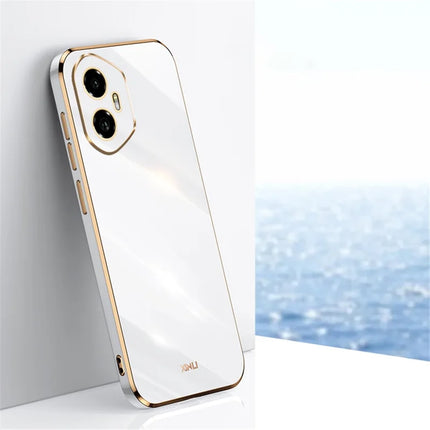 XINLI For Honor 300 Case TPU Phone Cover with Electroplating Frame