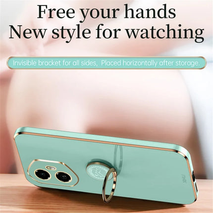 XINLI For Honor 300 Case Ring Kickstand Electroplating TPU Phone Cover