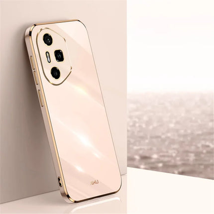 XINLI For Honor 300 Pro Case TPU Phone Cover with Electroplating Frame
