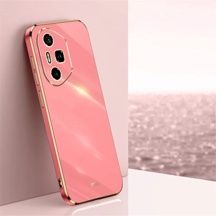 XINLI For Honor 300 Pro Case TPU Phone Cover with Electroplating Frame