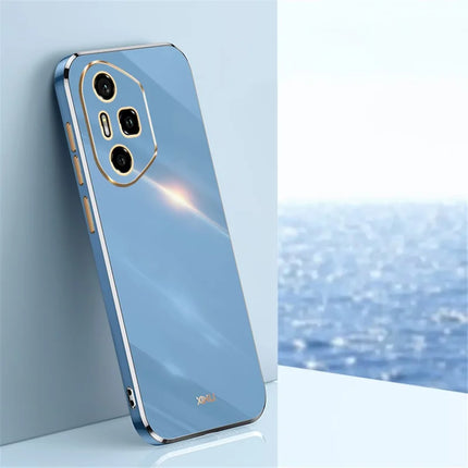 XINLI For Honor 300 Pro Case TPU Phone Cover with Electroplating Frame
