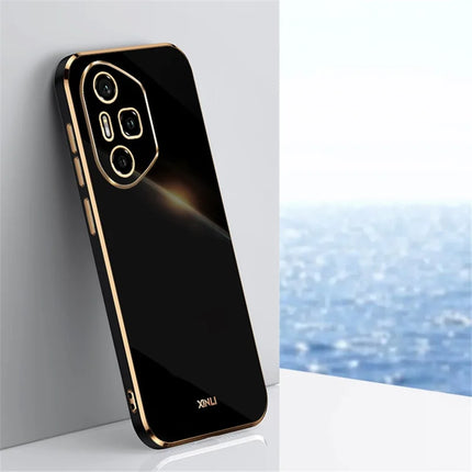 XINLI For Honor 300 Pro Case TPU Phone Cover with Electroplating Frame