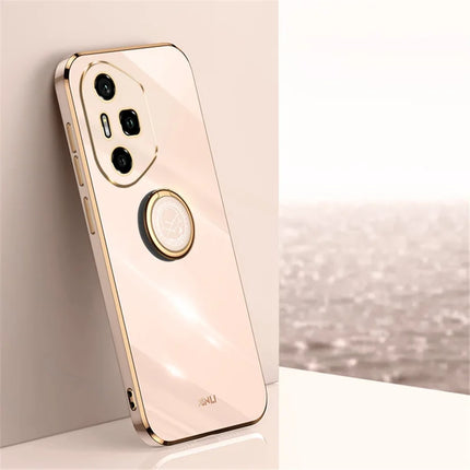 XINLI For Honor 300 Pro Case Ring Kickstand Electroplating TPU Phone Cover